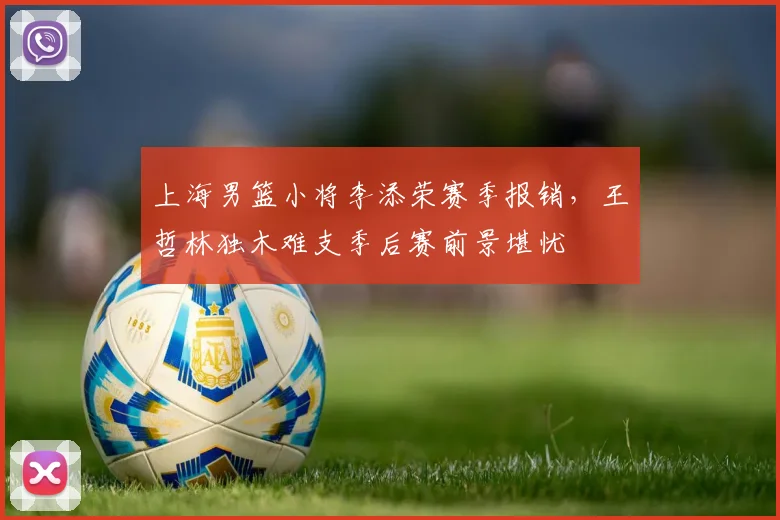 上海男篮小将李添荣赛季报销，王哲林独木难支季后赛前景堪忧